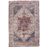 Babylon Multicolour Traditional Distressed Large Rug - Fab Habitat , Soft And Plush Turkish Rugs, 