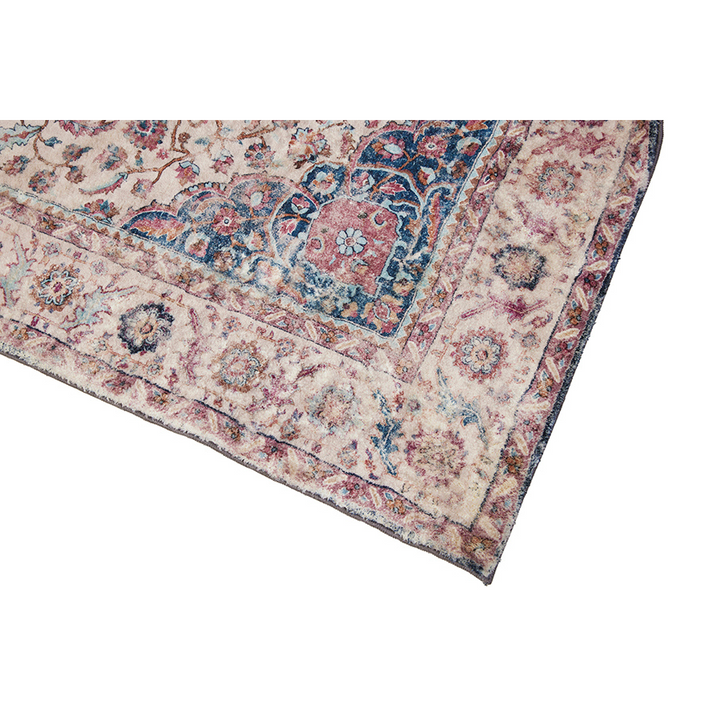 Babylon Multicolour Traditional Distressed Large Rug - Fab Habitat , Soft And Plush Turkish Rugs, 