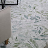 Bali rug 150x210cm laid on timber floor - washable rug buy in Australia