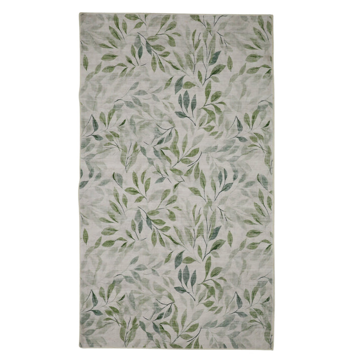 Bali rug flatlay showing design detail - washable 150x210cm buy in Australia