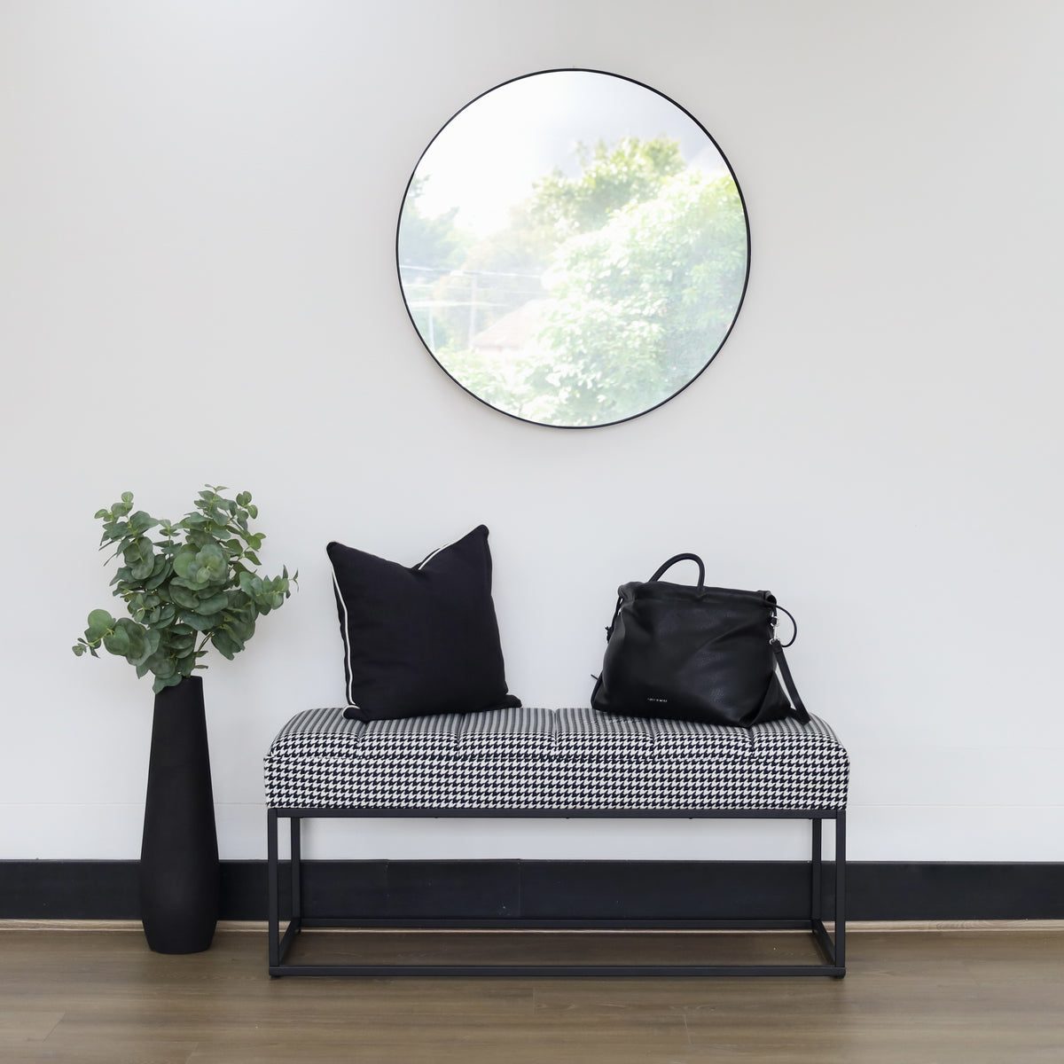 Benog wooden bench 120cm for entryway or hallway – Buy online in Australia