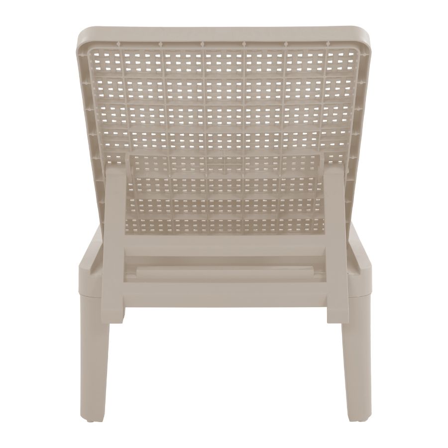 Berg Light Grey Adjustable Outdoor Lounger