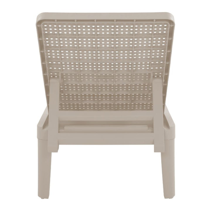 Berg Light Grey Adjustable Outdoor Lounger