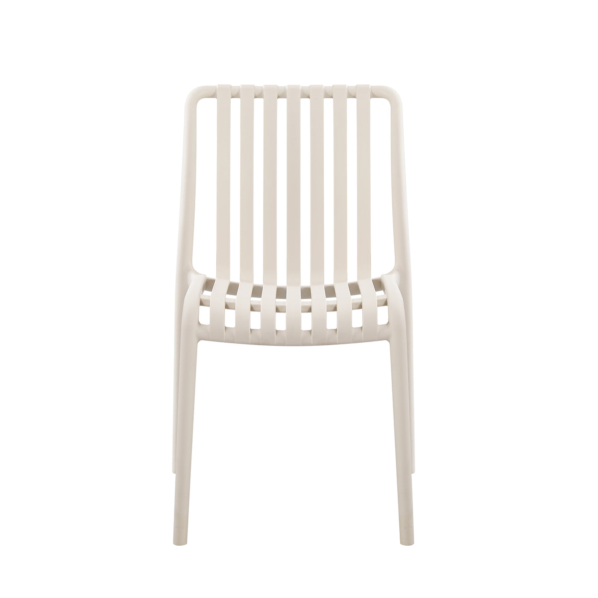 Bertioga pearl cream dining chair – curved back and wooden legs – modern dining furniture – buy online in Australia