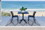 Bertioga Black Commercial Cafe Chair