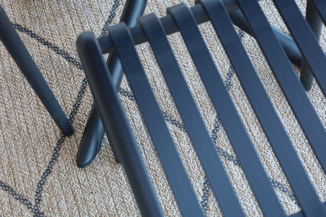 Bertioga Black Commercial Cafe Chair
