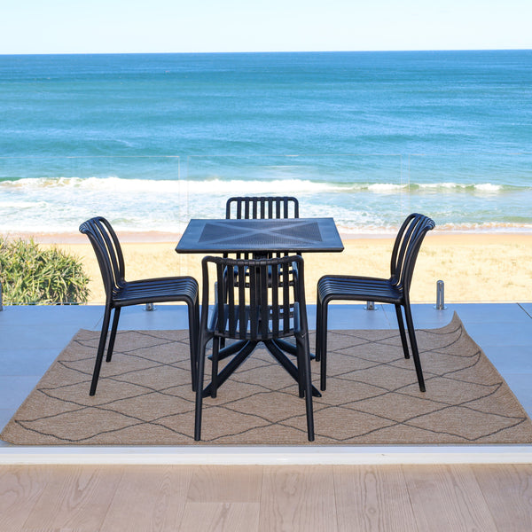 Bertioga Black Outdoor Chair