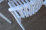 Bertioga Outdoor White Cafe Chair