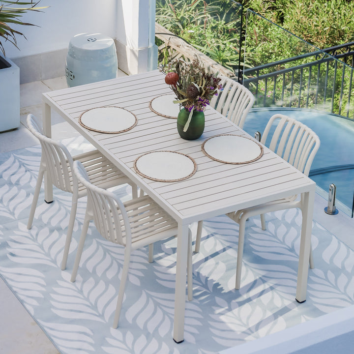 Bertioga Pearl Cream Outdoor Chair