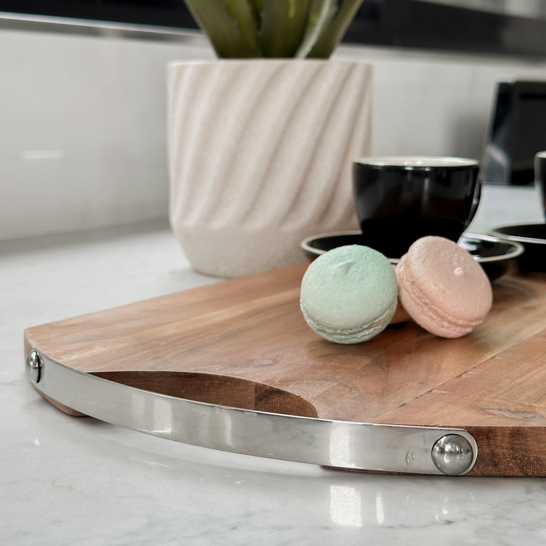 Bichak Acacia Wood 51x25 cm Serving Board - Fab Habitat , Serving Boards, 