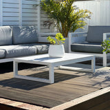 Big Sur Ash Modern Recycled Plastic Outdoor Rug - Fab Habitat , Recycled Plastic Rugs & Mats, 