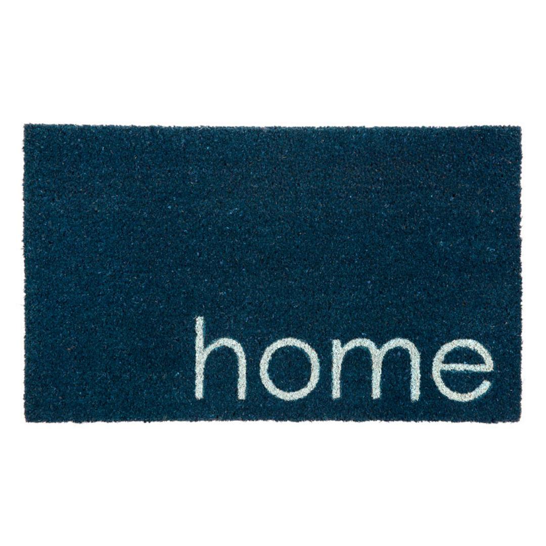 Blue Home PVC Backed Coir Doormat - Fab Habitat , Doormats, 