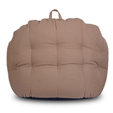 Atria Brown Outdoor Bean Bag Umbrella Sofa with Handle