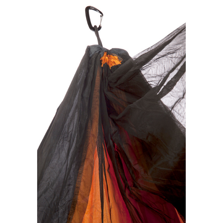 Bug Net Hammock - Dark Cheddar Body & Blueberry Border - Fab Habitat , Hammocks, [product_size],