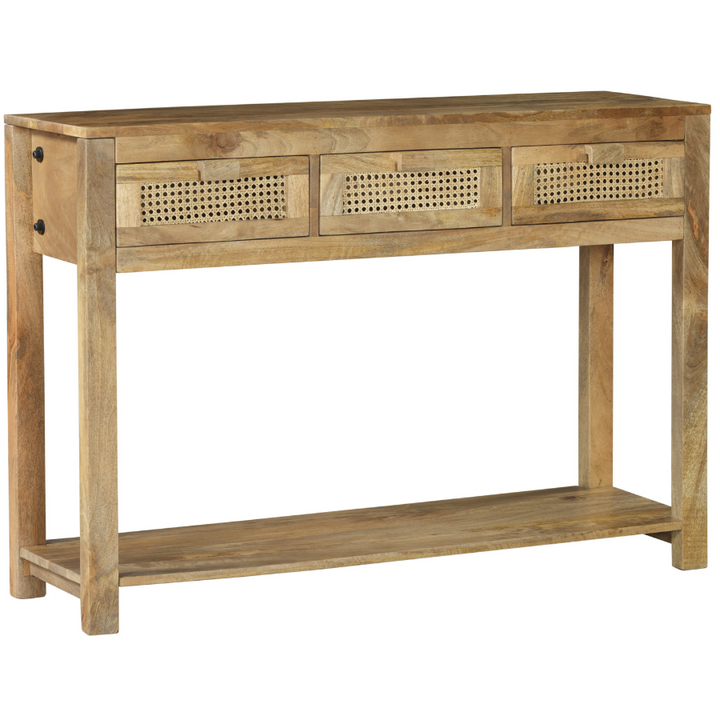 Byron 3 Drawer Rattan Console Table - Fab Habitat , Console Tables, [product_size],