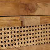 Byron 3 Drawer Rattan Console Table - Fab Habitat , Console Tables, 