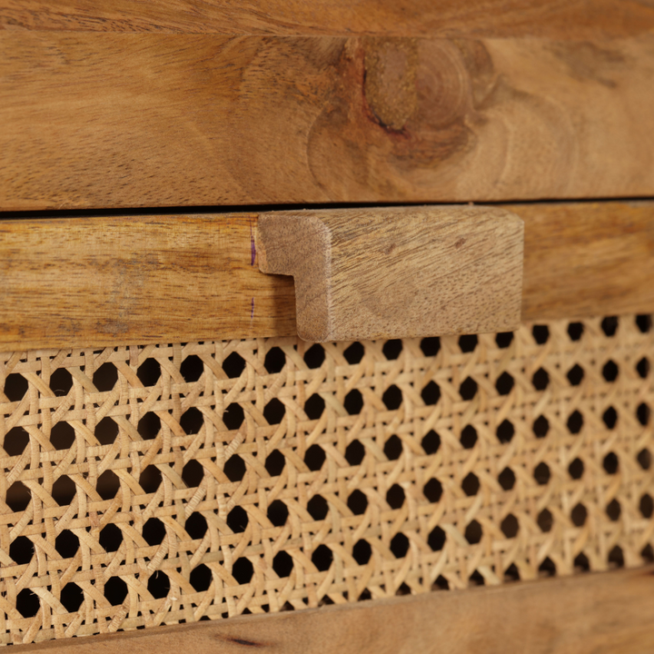 Byron 3 Drawer Rattan Console Table - Fab Habitat , Console Tables, [product_size],