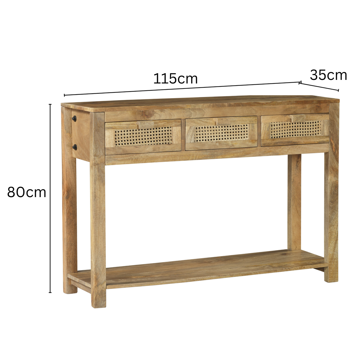 Byron Console Table in White Finish – Modern Narrow Table – Buy Online in Australia