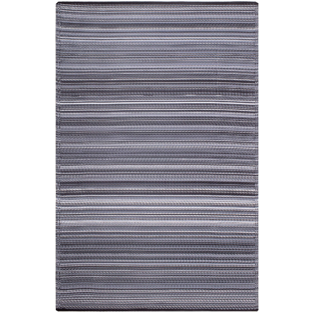 Cancun Midnight Modern Waterproof Large Picnic Mat - Fab Habitat , Picnic Rugs, 