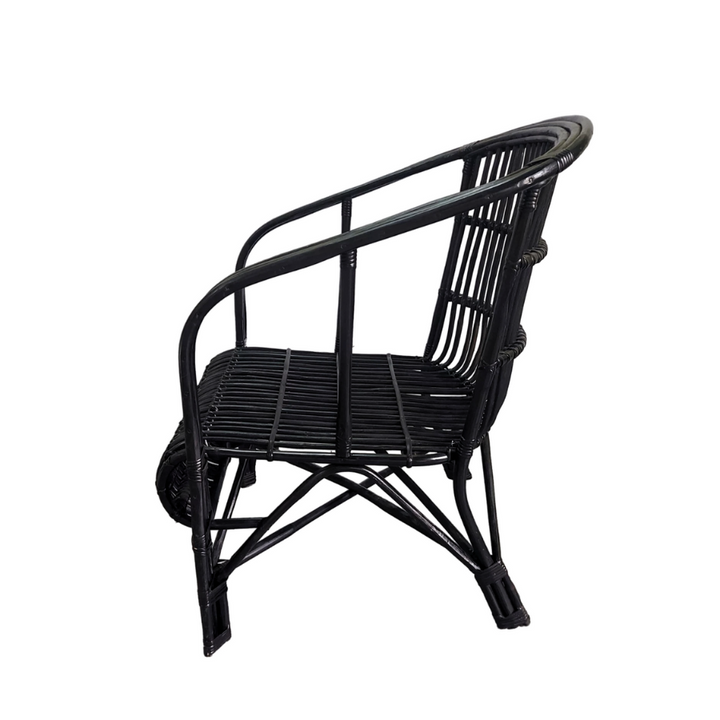 Cane Black Chair