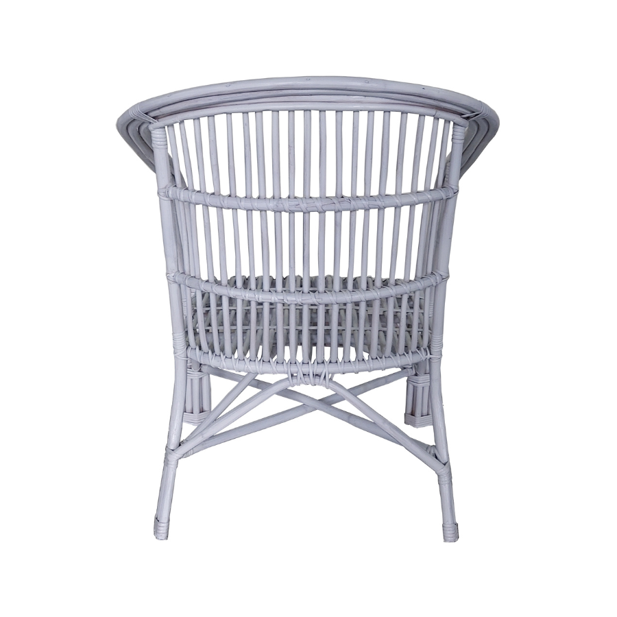 Cane White Chair