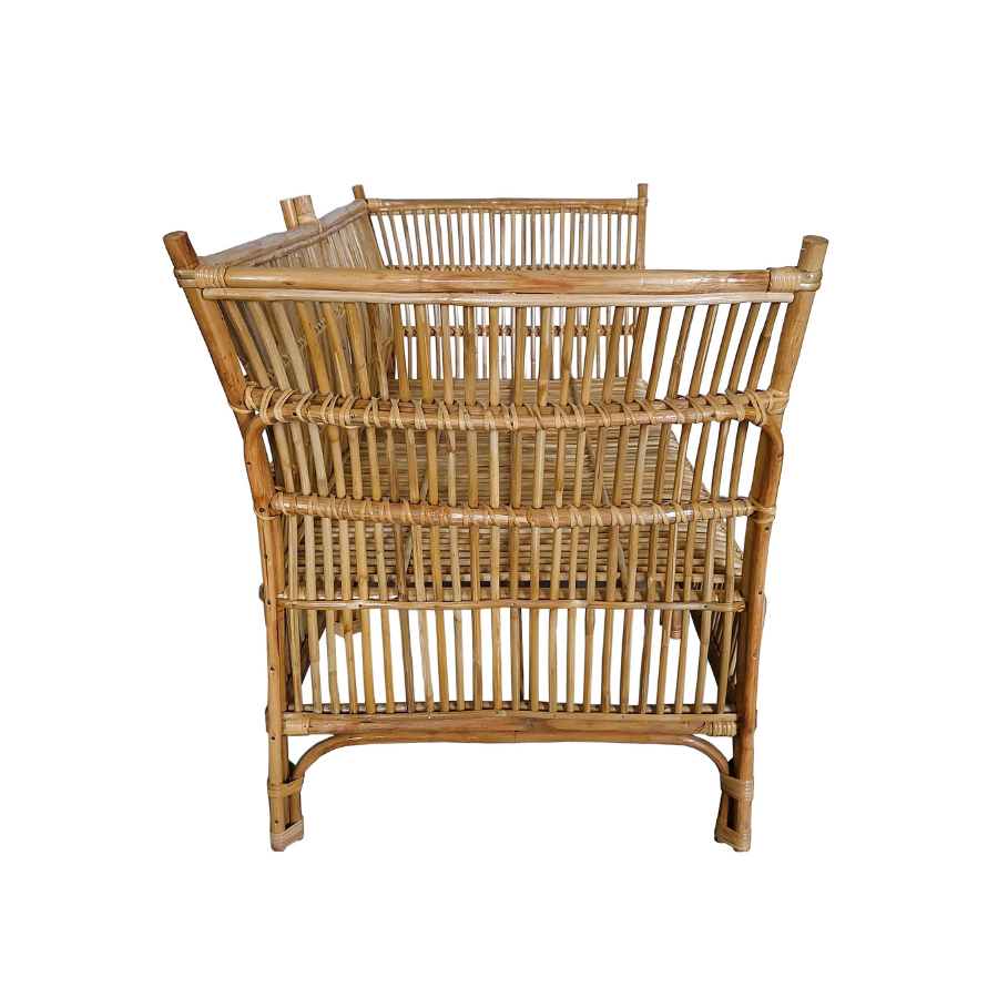 Cane Seater Sofa Natural - Main Image