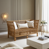 Cane 2 Seater Sofa - Natural