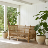 Cane 2 Seater Sofa - Natural