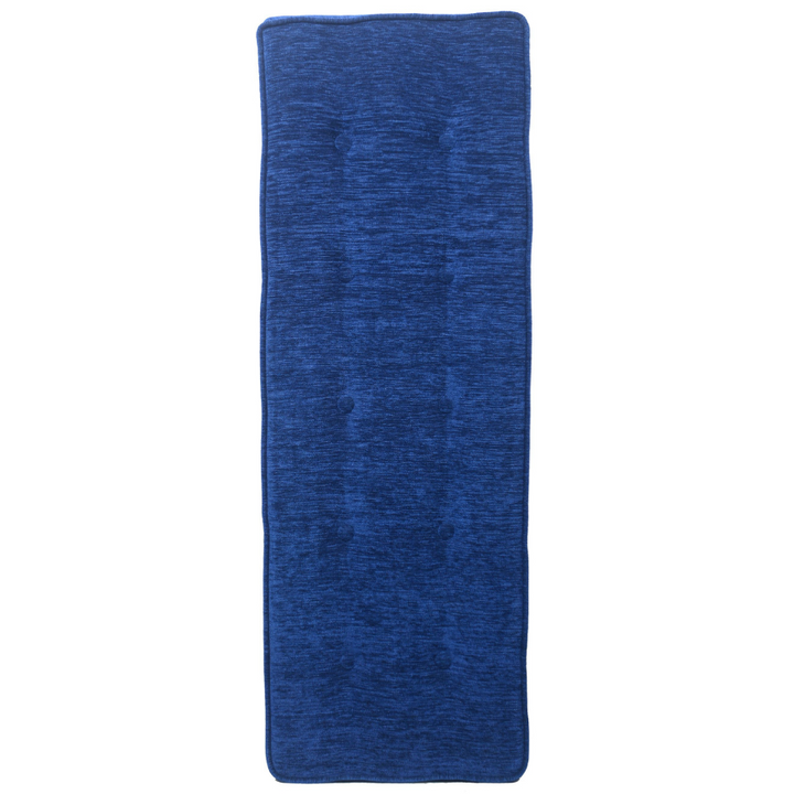 Capella Indigo Blue Upholstered Entryway Bench Seat - 120 Cm - Fab Habitat , Benches, [product_size],