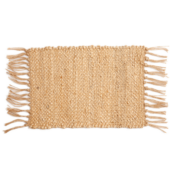 Set Of 4 Chandan Modern 30x35 cm Jute Rectangle Placemats - Fab Habitat , Placemats, 
