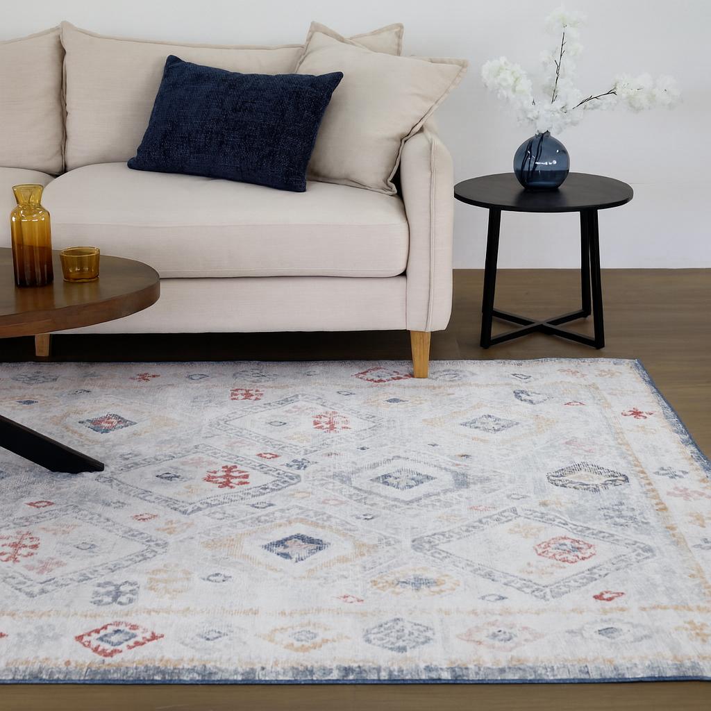 Chetak Multicolour Distressed Extra Large Rug