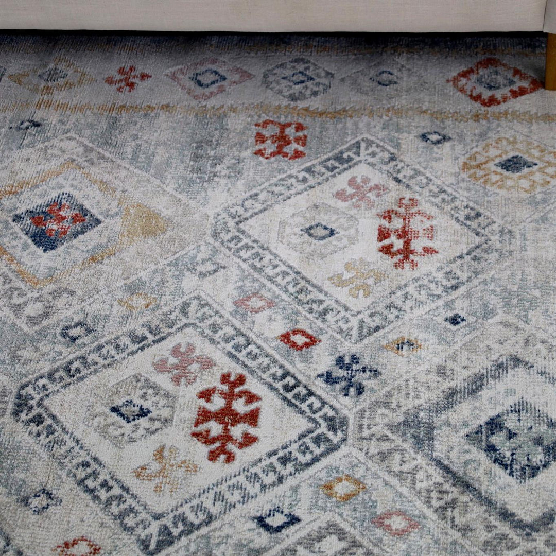 Chetak Multicolour Distressed Rug