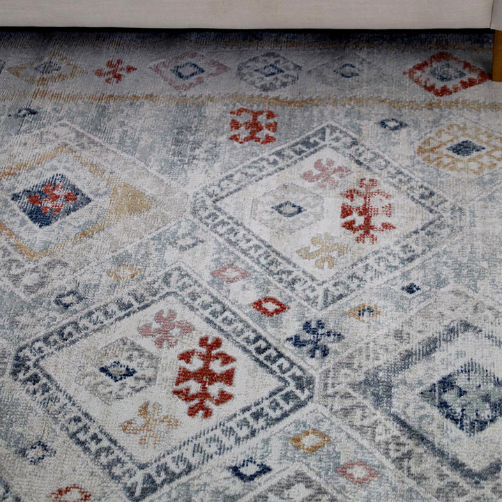 Chetak Multicolour Distressed Rug