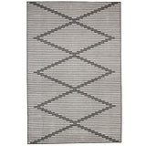 Colut Grey Indoor Outdoor Large Rug