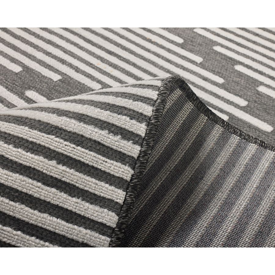 Colut Grey Indoor Outdoor Large Rug