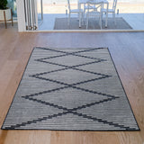 Colut Grey Indoor Outdoor Large Rug