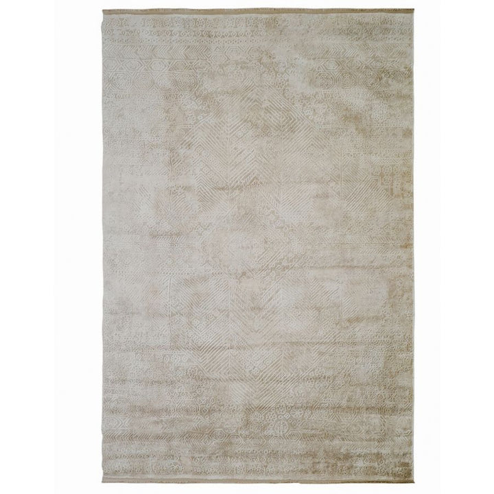 Corin Beige machine washable rug 150x210 cm – elegant modern design for living room – soft area rug – buy online in Australia