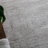 Corin Beige Distressed Runner Rug