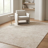 Corin Beige Distressed Rug