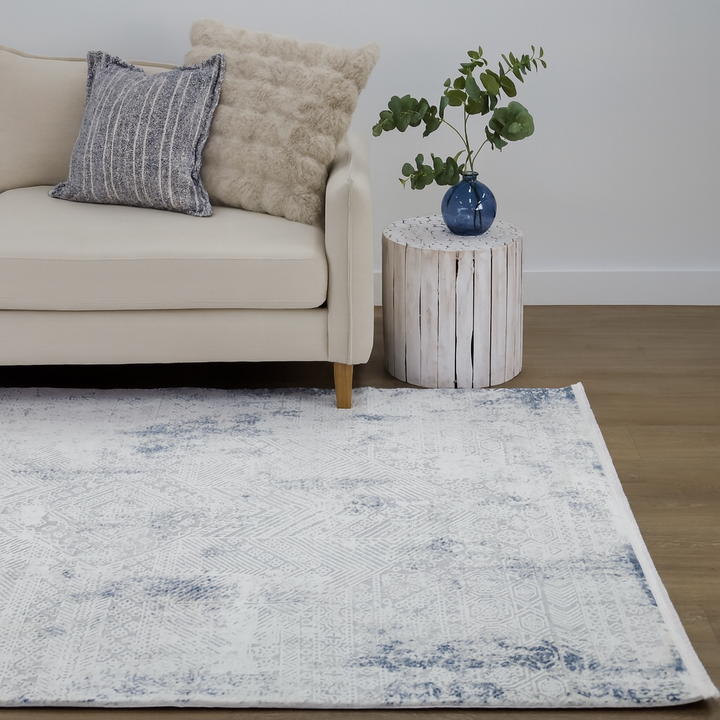 Corin Grey Distressed Extra Large Rug