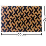 Cross pattern rug 40x60cm decorative floor mat buy online in Australia