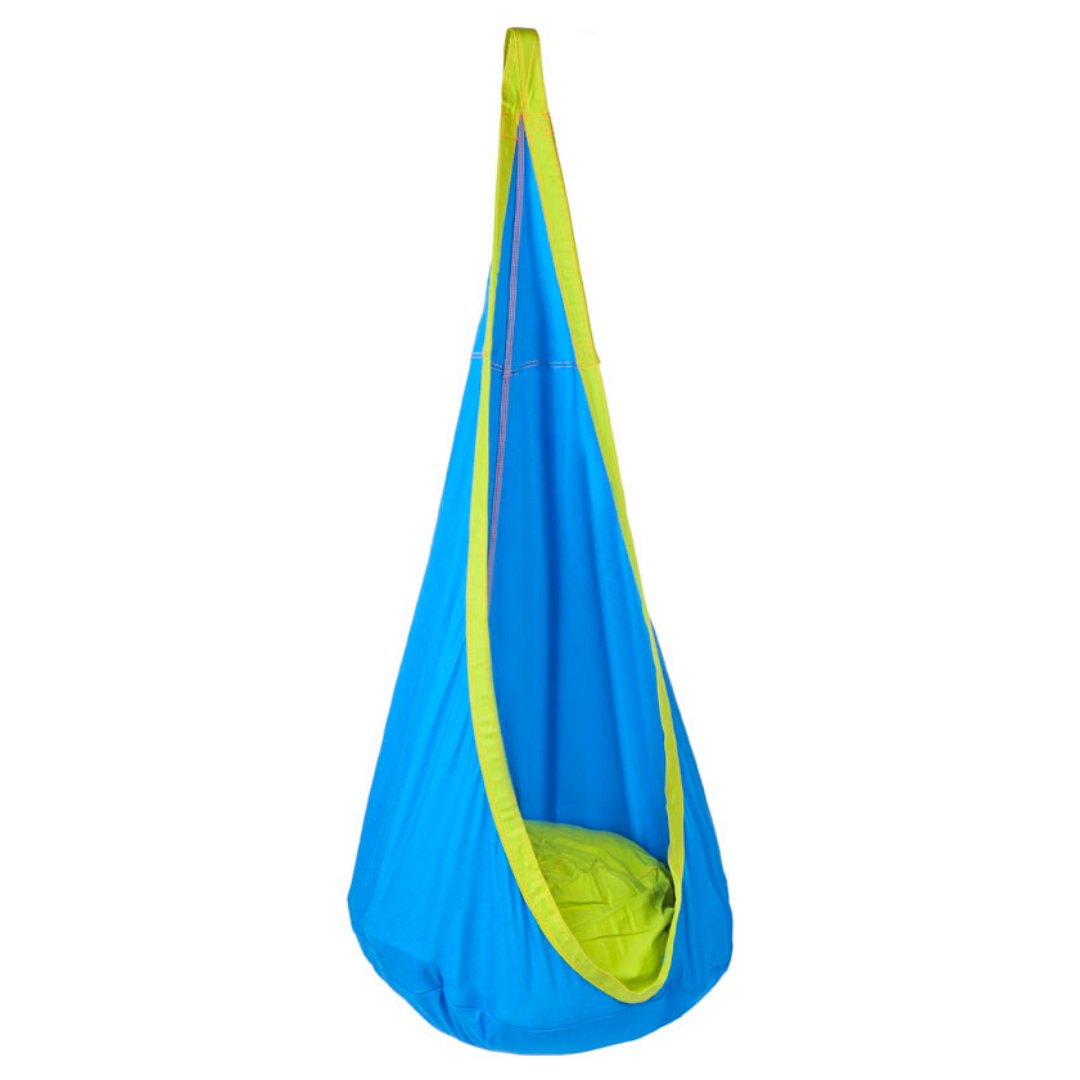 Darwin Blue - Kids Nest Swing - Fab Habitat , Kids Hammock, [product_size],