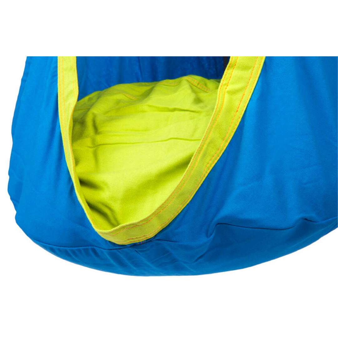 Darwin Blue - Kids Nest Swing - Fab Habitat , Kids Hammock, [product_size],