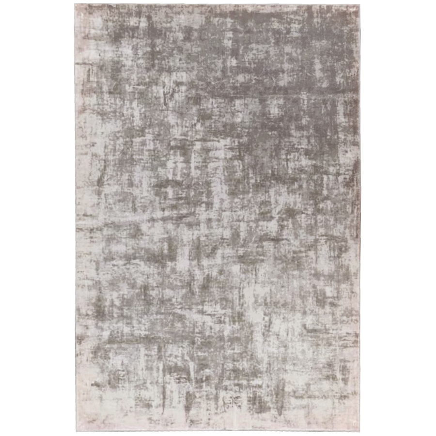 Denau Beige Distressed Machine Washable Large Rug