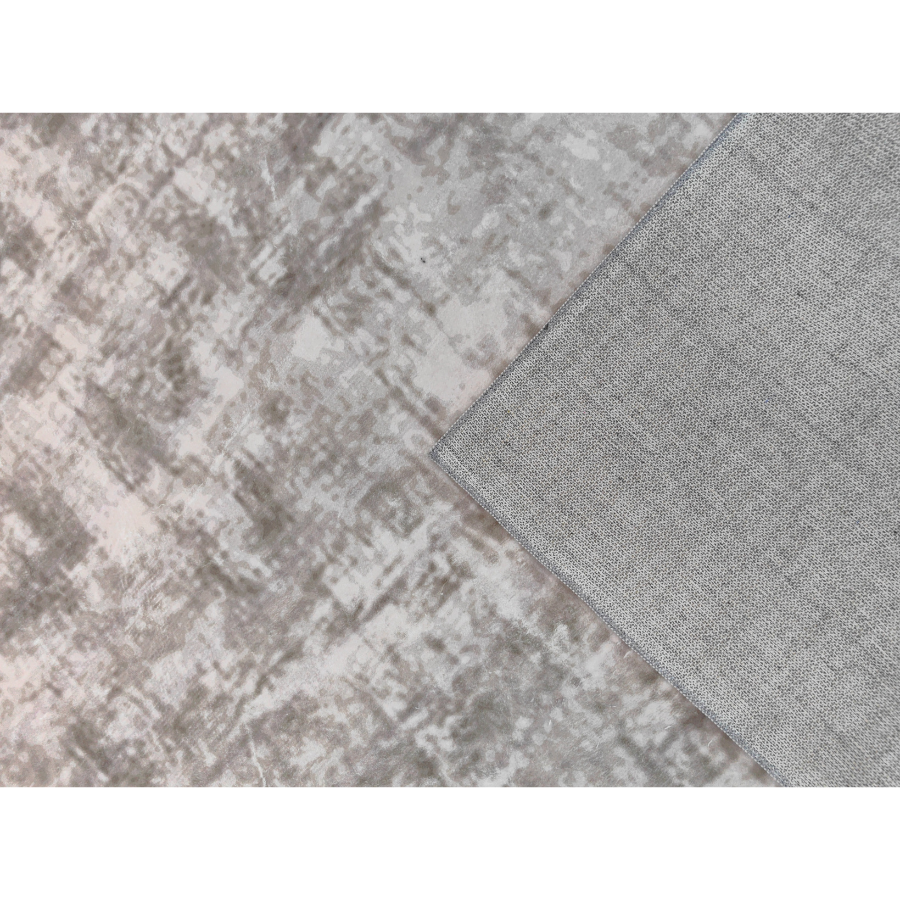 Denau Beige Distressed Machine Washable Large Rug
