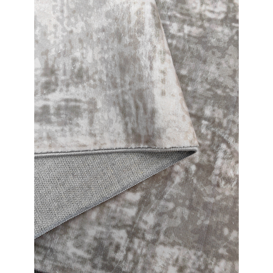 Denau Beige Distressed Machine Washable Large Rug