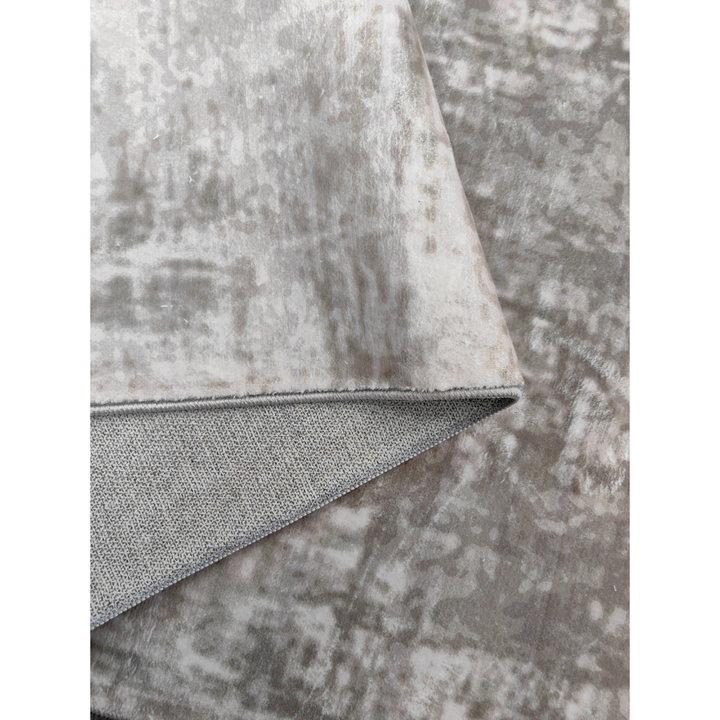 Denau Beige Distressed Machine Washable Large Rug