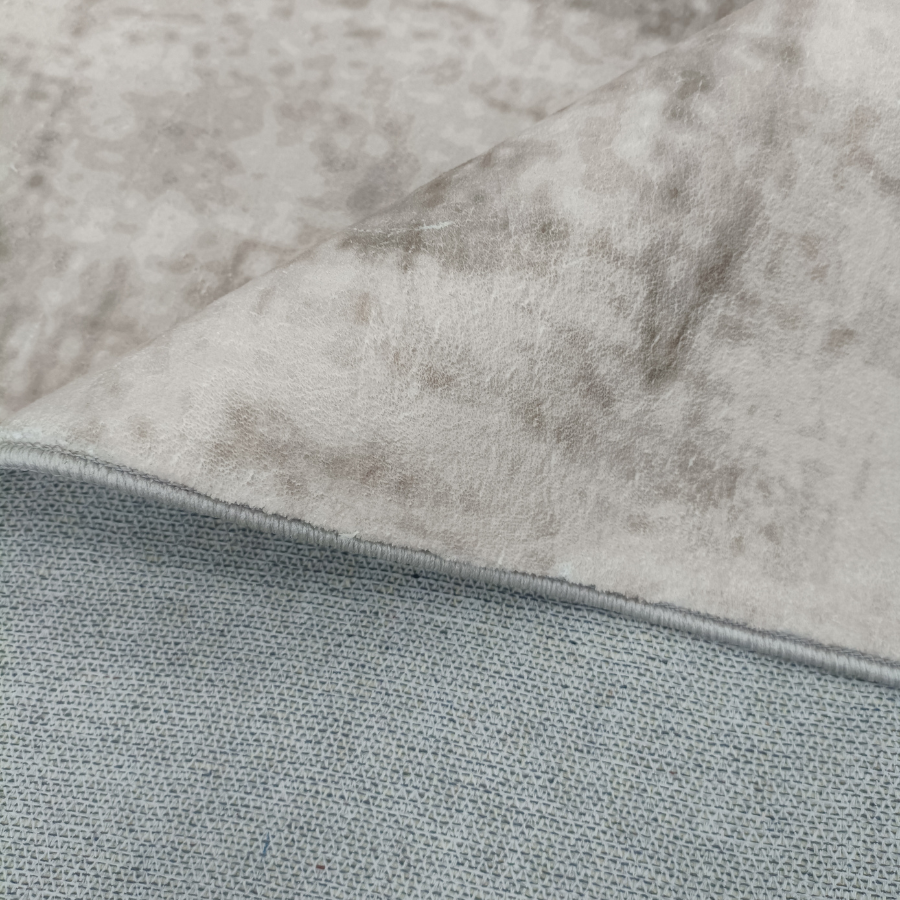 Denau Beige Distressed Machine Washable Large Rug