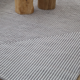 Denver Grey and Ivory Modern P.E.T Large Indoor Outdoor Rug - Fab Habitat , Outdoor Rugs, 