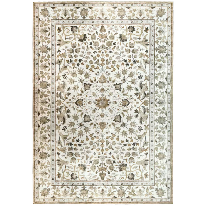 Dhruv Multicoloured Distressed Machine Washable Large Rug